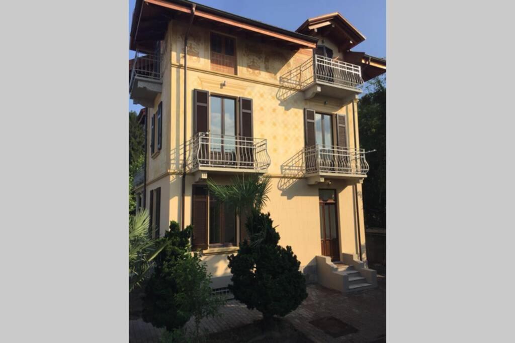 Villa Peachey, Intero Piano Con Giardino Стреза Экстерьер фото